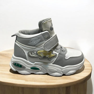 BABY MAGIC JOGGERS GREY AND WHITE