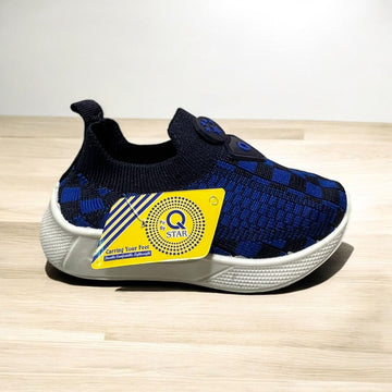 BABY SKECHER BLUE AND BLACK