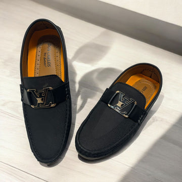 BLACK L.V MOZA LEATHER (DON CARLOS)