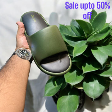 CHAWLA SLIDES COLOR GREEN