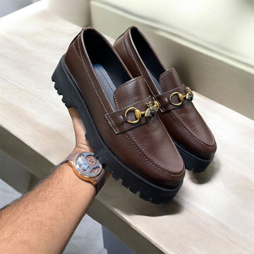 LOFFER SHOES COLOR BROWN