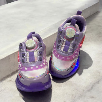 LIGHTING SHOES FOR BABY PURPLE