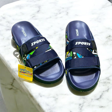 SPORTS SUMMER SLIPPERS BLUE