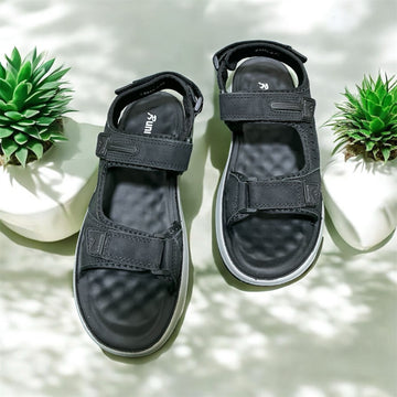 RUNNER SANDLES BLACK (2SP)