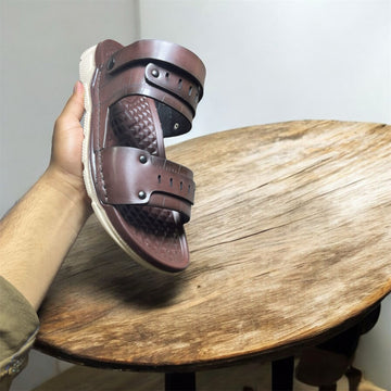 SUMMER SANDLES BROWN COLOUR (DOT STRAPS)