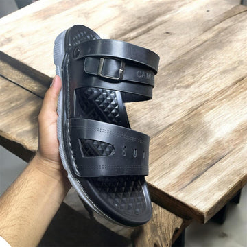 SUMMER SANDLES BLACK COLOUR (CAMLE)