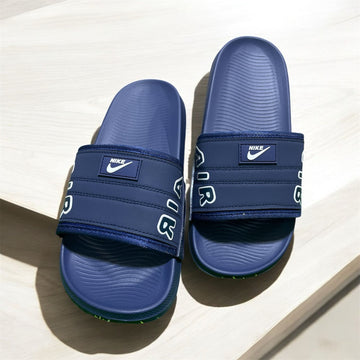 NIKE AIR SLIDS BLUE