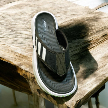 3 STRAPS FLIP FLOP GREEN COLOR