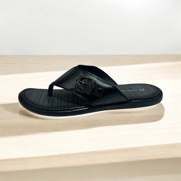 B COMFORT FLIP FLOP (BUCKLE) BLACK