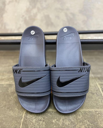 NIKE FULL GREY TICK CALM SLIDE