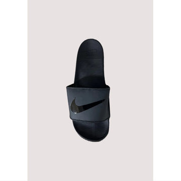 NIKE FULL DARK GREY TICK REBELLION ADELIDE SLIDE