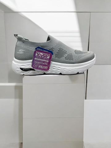 ULTRA GO MAX CASHION SKECHERS FOR LADIES LSB002 (GREY)