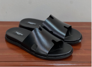 PREMIUM MANS CASUAL WEAR CHAPPAL BLACK(B02)