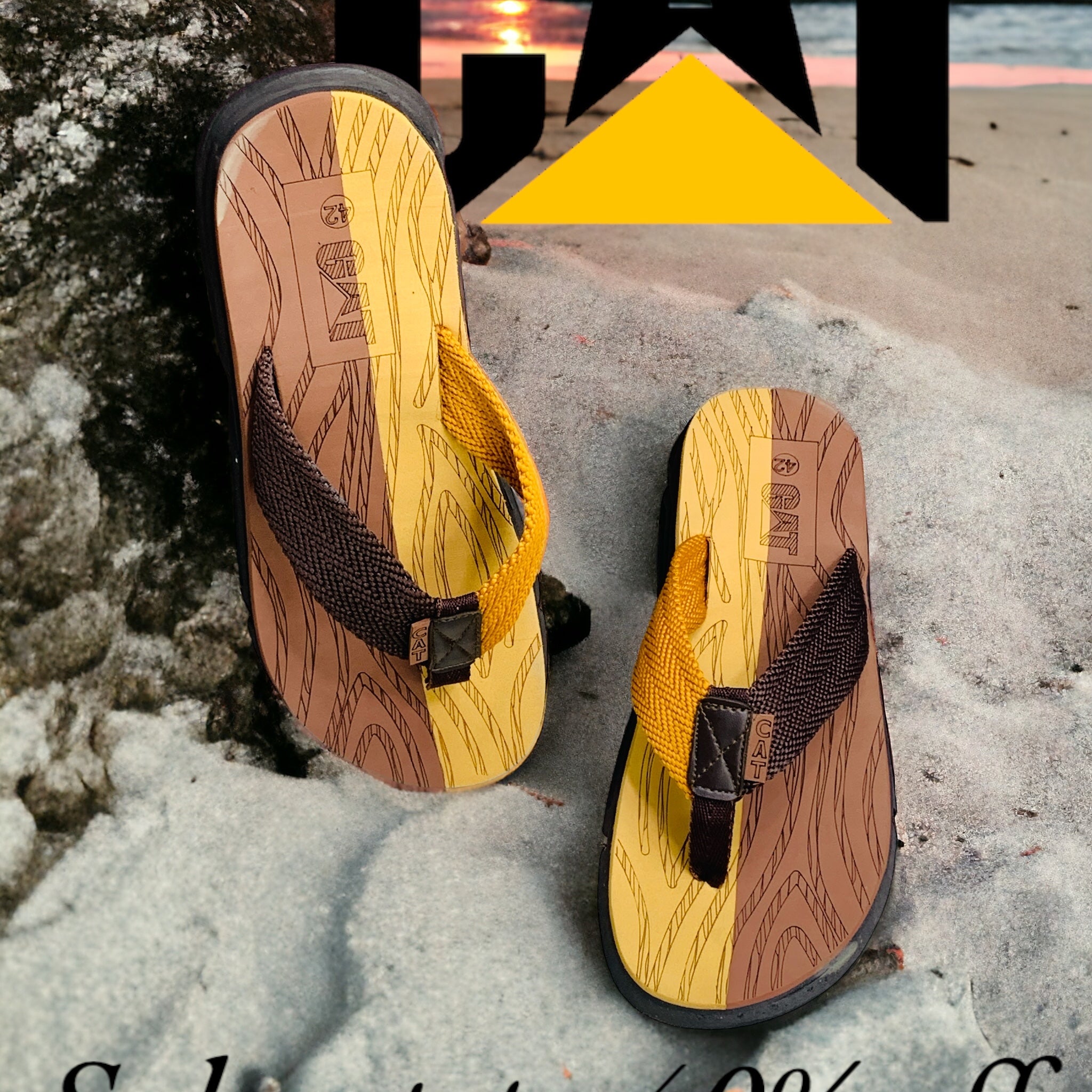 New C-A-T Flip Flip Slipper ( CA-799)