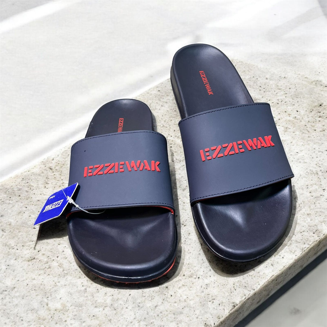 EZZE WAK BLUE SLIPPER