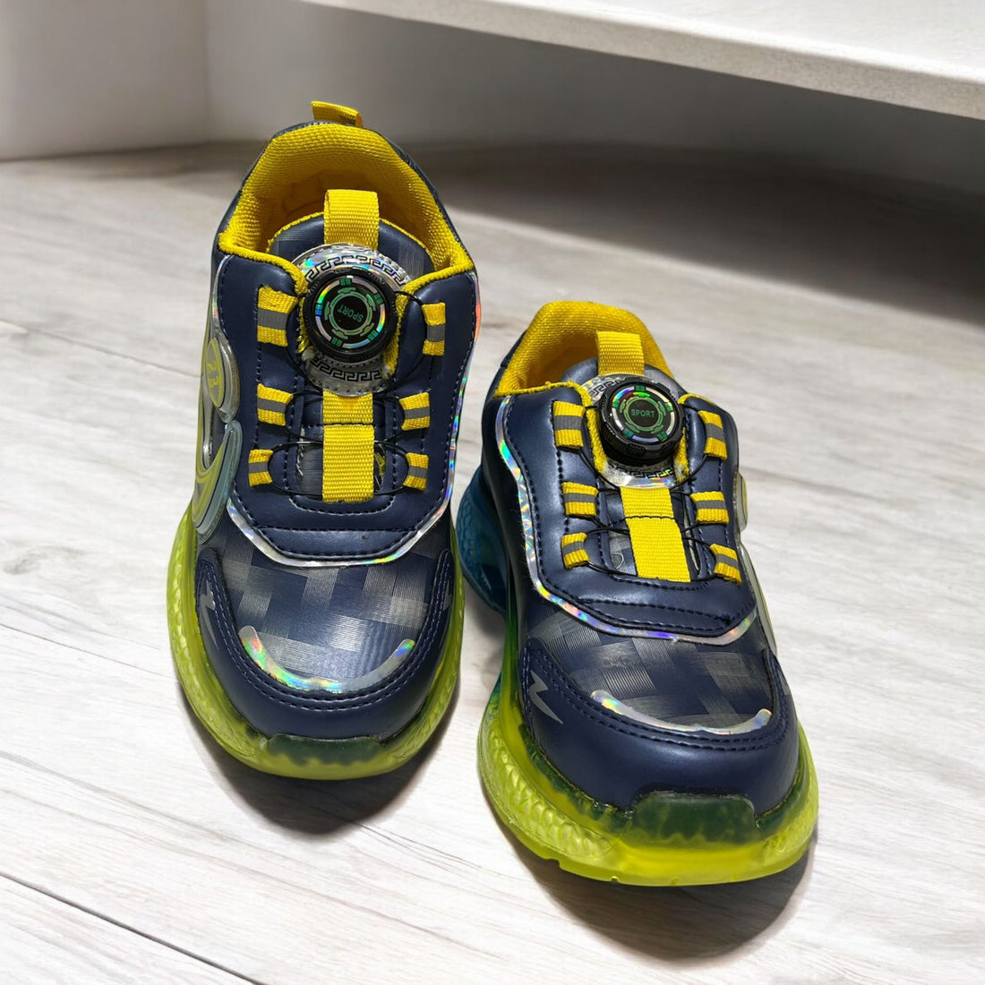 BLUE COLOUR LIGHTING SHOES FOR BABY