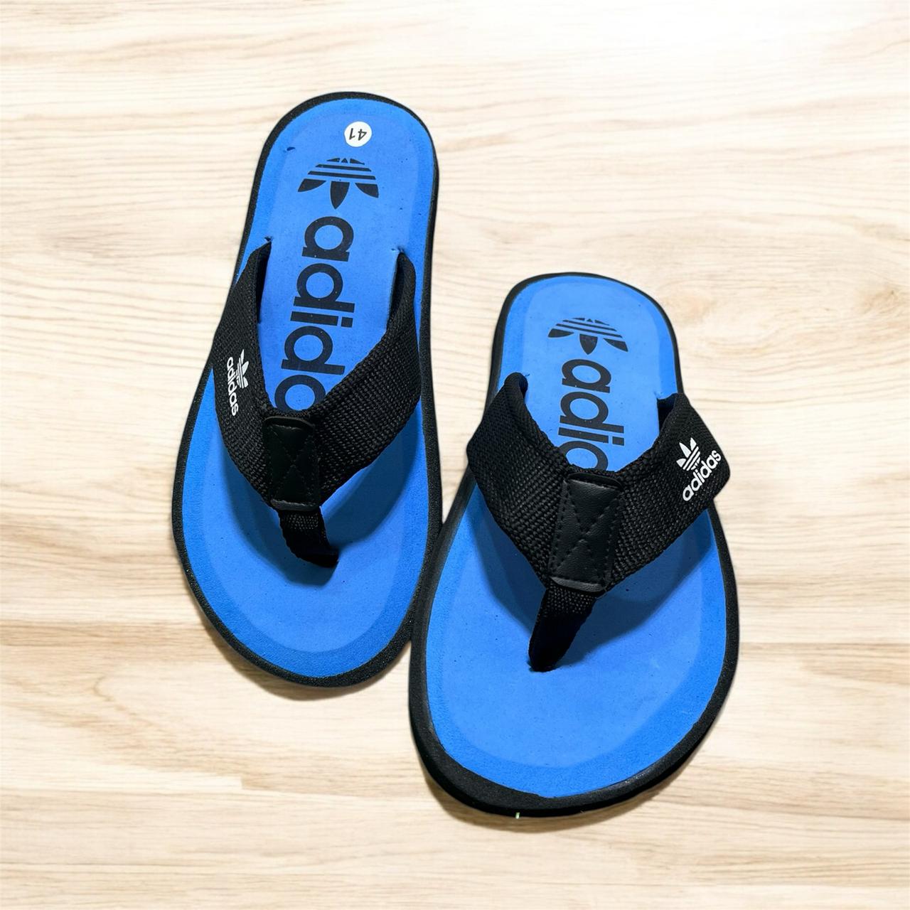 ADDIDAS FLIP FLOP SUMMER  SLIPPER BLUE COLOR