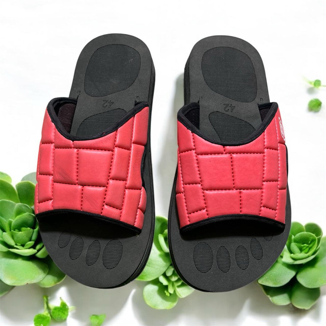 SKECHER  FLIP FLOP SUMMER SLIPPER RED