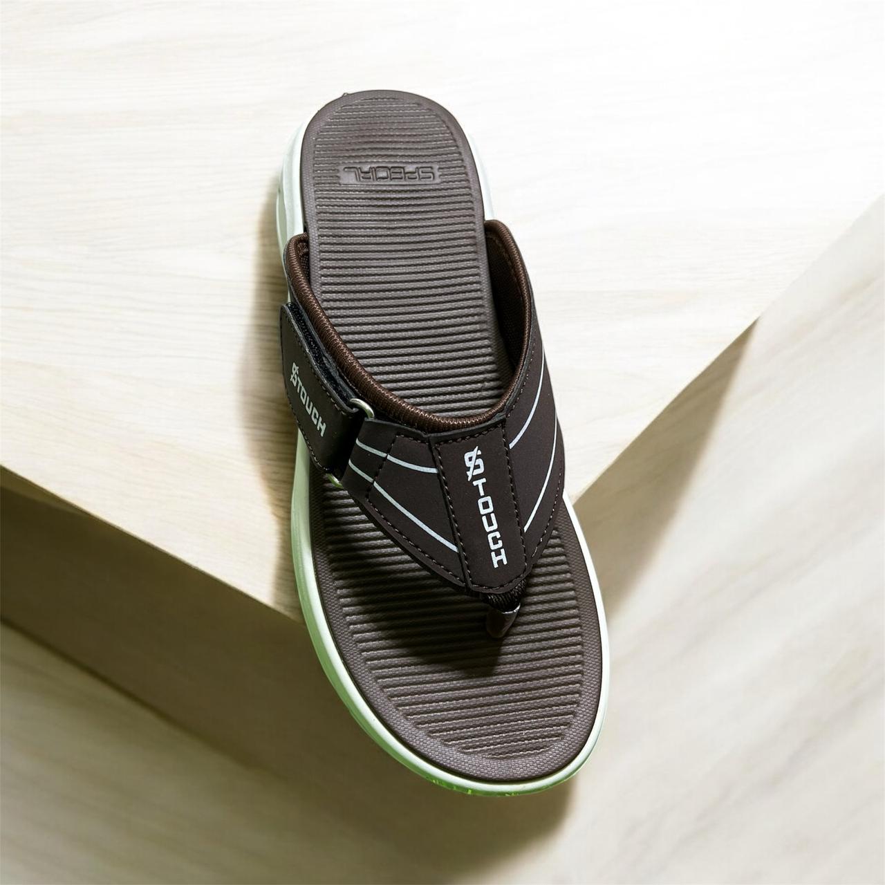 TOUCH FLIP FLOP BROWN COLOR