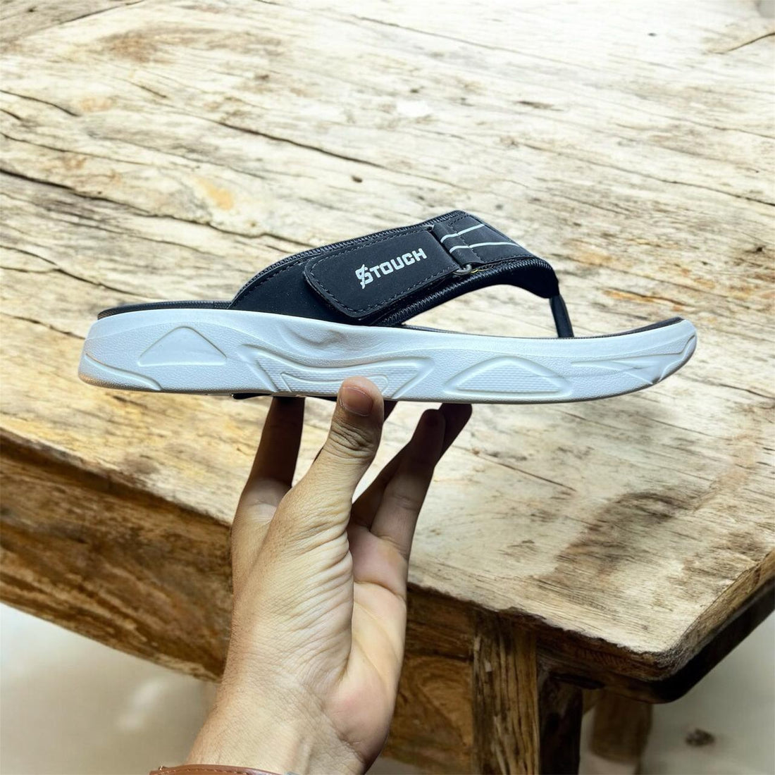 TOUCH FLIP FLOP BLUE COLOR