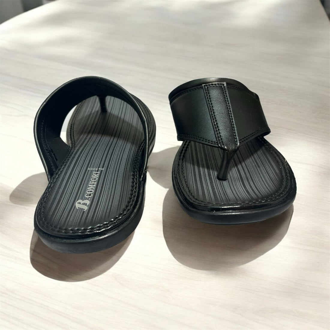 GUCCI BLACK FLIP FLOP BLACK
