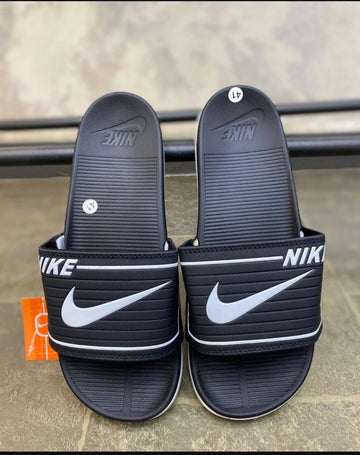 NIKE FULL BLACK TICK CALM SLIDE